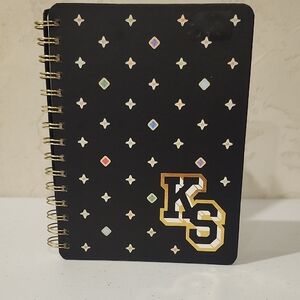 Kendra Scott Spiral Notebook- calendar Gold and Silver Stars